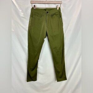 Backcountry olive green skinny pants size 28